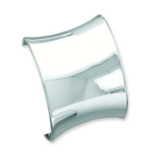 Sterling Silver 50mm Cuff Bangle Bracelet