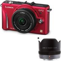 Panasonic DMC-GF2CR 12.1 Megapixels Digital Interchangeable 