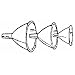 World Kitchen/Ekco 1045646 3-Piece Funnel Set