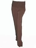 ALVIN VALLEY Panel Waist Pants in Chocolate