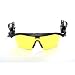 Safety Glasses ATTACH to Hard Hats - Anti-fog Yellow (Foresight)
