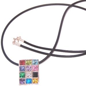 Priestly Breastplate - Sterling Silver (Choshen) Hoshen pendant ( 2x1.6cm - 0.8x0.6")