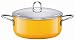 Silit 4-1/2-Quart Low Casserole with Lid, Crazy Yellow