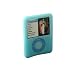 iPod Nano 3rd Generation (3g, 3rd gen) Silicone Skin Case with Screen Protector - Blue
