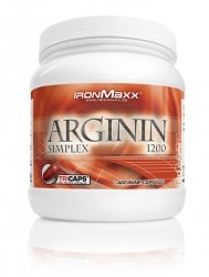 L-Arginin Aminosäure Simplex 1200, TRICAPS 260 Kapseln a 1250mg, Ironmaxx