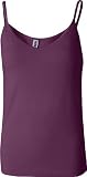Bella Cotton Spandex Ladies Camisole - Black 600 S