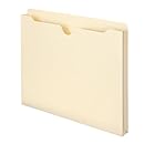 Smead File Jacket, Reinforced Straight-Cut Tab, 1" Expansion, Letter Size, Manila, 50 per Box (75520)