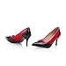 Charm Foot Vintage Lady Womens High Heel Mary Jane Pumps Dress Shoes