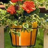 Cobraco #R0926-B 10-In. Black Flower Pot Holder