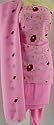 PINK RED ROSES SALWAR KAMEEZ INDIAN DRESSES EXCLUSIVE EMBROIDERY GEORGETTE INDIA XS-PLUS