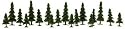 Green Pine Trees Asst (18) N MDP1414