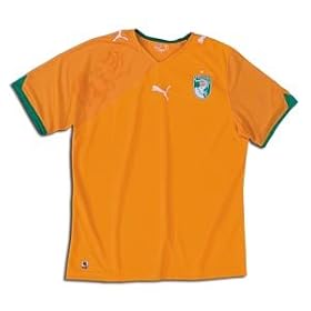 Puma World Cup 2010 Ivory Coast Home Jersey