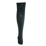 31nodJsmXTL. SL160  Hue Womens Glam Jewelry for the Legs Jeweled Backseam Tights Black