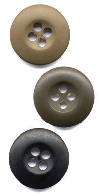 Rothco Bag of 100 B.D.U. Buttons - Khaki