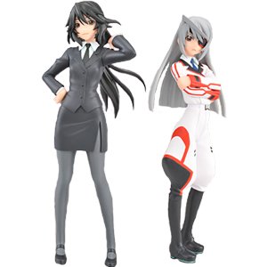 IS インフィニット・ストラトス HGフィギュア ラウラ・ボーデヴィッヒ ・ 織斑千冬 全2種セット