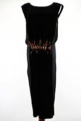 Plunging Neck Scoop Neck Rayon Ruched Gathered  Dress