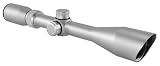 NcStar Patriot Series Full-Size 3-9X40 Scope with Mil-Dot Reticle (Silver/Green)