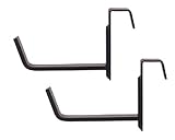 B.S額受長押掛け 100mm 黒 2個入 2036-A fukui