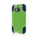 Empire MPERO IMPACT X Series Kickstand Case for The All New HTC One M8 - Retail Packaging - Blue/Green