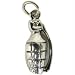 Grenade - Silver Pendant