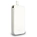 elago Premium Glide Leather Case for Apple iPhone 1G - (White / Gray)