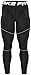 New 156 Skin Tights Compression Leggings Base Layer Black Running Pants Mens