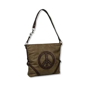 Way West� Peace Vintage Western Tote Bag