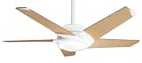 Casablanca 3272A Stealth - Advantouch Architectural White Contemporary Ceiling Fan 53 Blade Span