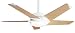 Electronics : Casablanca 3272A Stealth - Advantouch Architectural White Contemporary Ceiling Fan 53