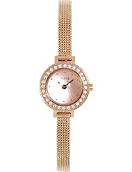 GUESS U0133L3 Rose Gold-Tone Petite And Feminine Watch