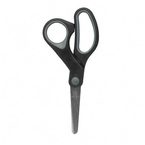 Childrens Toyshop  Toys : (Price/EA)Scissors, Rubber Grip, Blunt Tip, 5" Full, Black/Gray