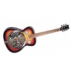 Flinthill FHD100 Round Neck Resonator Guitar, Sunburst