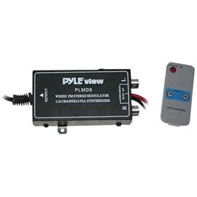 PYLE PLMD9 110 Channel Wired FM Modulator withDigital Display