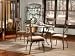 Powell Parsley "Antique Pewter" Dining Table Pedestal (Glass Top sold separately) See Glass Section at bottom of Price List 367