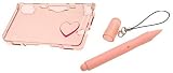 Pebble Entertainment Pink Crystal Case and Large Stylus for DS Lite (Nintendo DS)