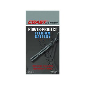 Coast Cutlery TT7705CP 3V Pin Battery