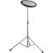 Remo Practice Pad, 8-inch Diameter, Gray, Coated Head, With Stand