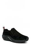 Merrell Mens Shoes Jungle Moc Midnight Black Pig Suede Leather Slip-On Loafers J60825, Midnight, 9 D(M) US