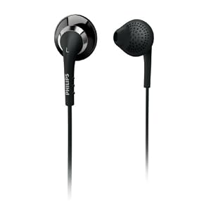 Philips SHH 4506 Kopfh�rer/ Headset inkl. Fernbedienung & Mikrofon f�r Apple iPhone/ iPod  3G / 3Gs, schwarz