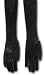 12-button Velvet Slip-on Gloves in available in Wine color only at this time
