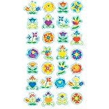 Sticko Folk Art Flowers Stickers