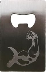 bottleBOSS Credit Card Size Bottle Opener (Bicep Bottle Opener)