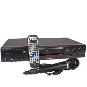 Mintek DVD-2110 DVD/CD/MP3/Karaoke Player with Remote (Black)