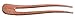 Mary Crafts Wooden Simple Long Hair fork, Hair Pin, Hair Stick, Hair Accessory Handmade