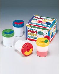 Alex NON-SPILL PAINT CUPS (4)
