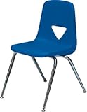 IMAGE OF Scholar Craft 120 Series, 123 Poly Plastic Armless Classroom Stacking Chair