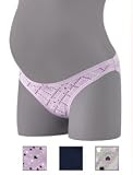Motherhood Maternity: Plus Size 3 Pack Striped Maternity Bikini Panties