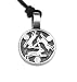 Hare Trinity Pewter Pendant Necklace