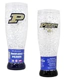 Purdue Boilermakers Crystal Pilsner Glass