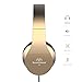 Sound Intone Universal Noise Isolating Headphones with Microphone - Golden